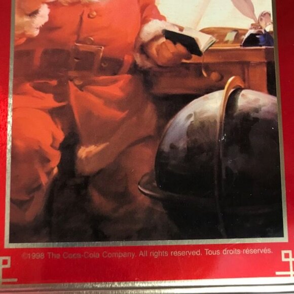 NWOT Coca-Cola 'Coke Santa' 1000 Piece Puzzle in Collectible Tin - Picture 4 of 11